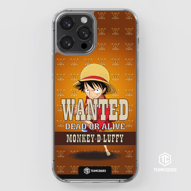Coque design ONE PIECE - LUFFY 2 CHAPEAU DE PAILLE - TEAMCOQUES