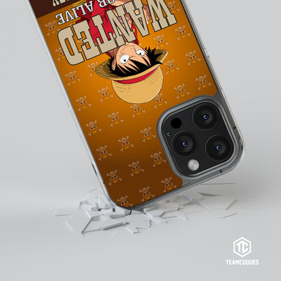 Coque design ONE PIECE - LUFFY 2 CHAPEAU DE PAILLE - TEAMCOQUES