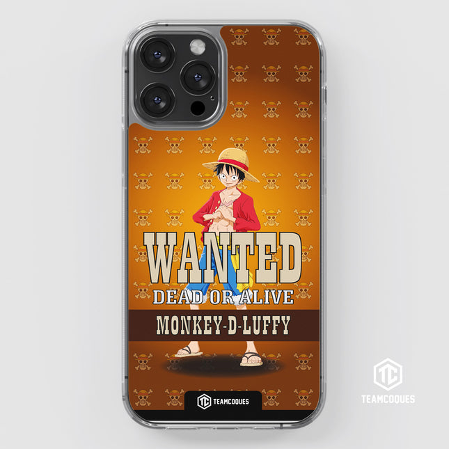 Coque design ONE PIECE - LUFFY 3 CHAPEAU DE PAILLE - TEAMCOQUES