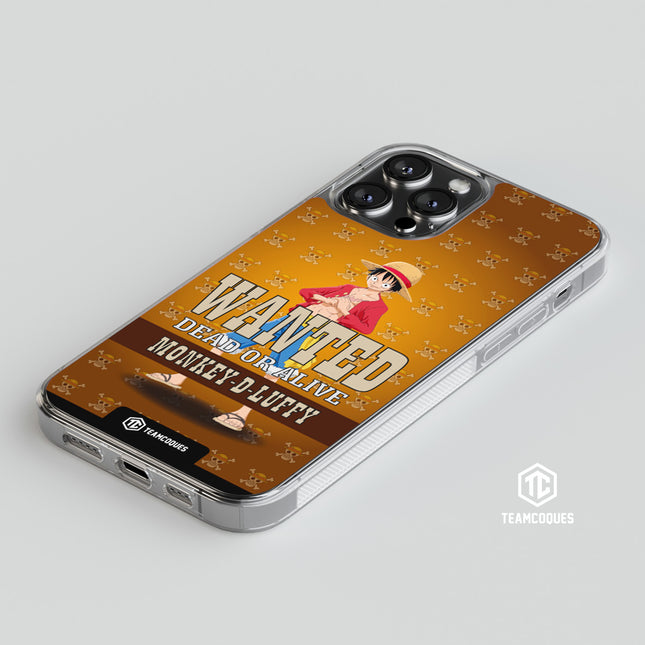 Coque design ONE PIECE - LUFFY 3 CHAPEAU DE PAILLE - TEAMCOQUES