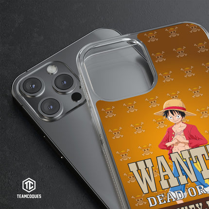 Coque design ONE PIECE - LUFFY 3 CHAPEAU DE PAILLE - TEAMCOQUES