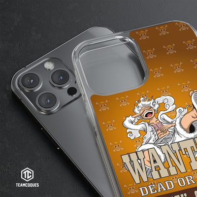 Coque design ONE PIECE - LUFFY 4 GEAR5 CHAPEAU DE PAILLE - TEAMCOQUES