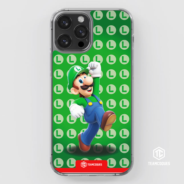 Coque design SUPER MARIO - LUIGI - TEAMCOQUES