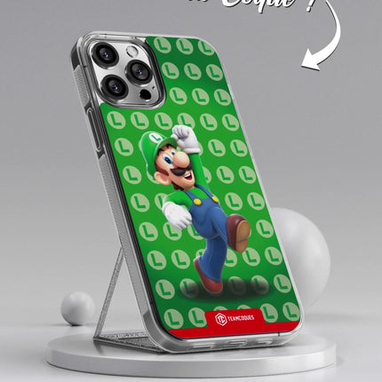 Vidéo Coque design SUPER MARIO - LUIGI - TEAMCOQUES