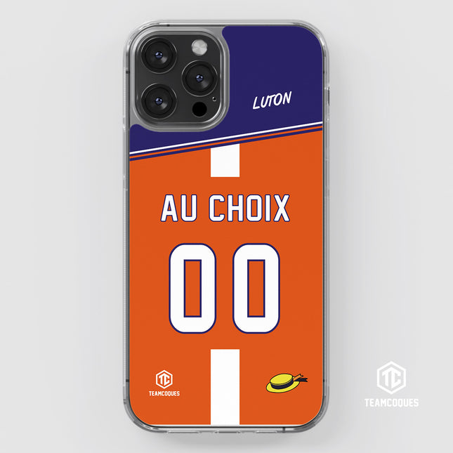 Coque foot LUTON TOWN personnalisable - TEAMCOQUES