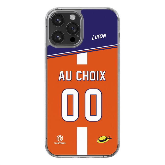 Coque foot LUTON TOWN personnalisable - TEAMCOQUES