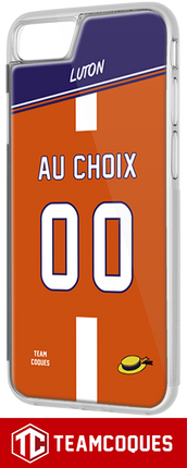 Coque foot LUTON TOWN personnalisable - TEAMCOQUES