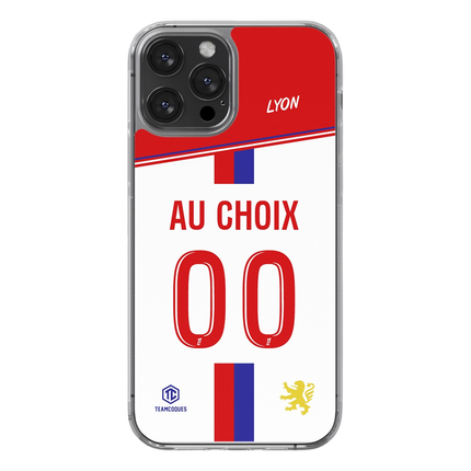 Coque foot LYON OL personnalisable - TEAMCOQUES