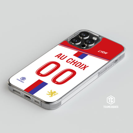 Coque foot LYON OL personnalisable - TEAMCOQUES