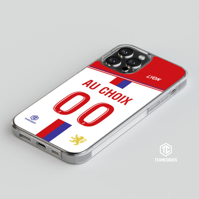Coque foot LYON OL personnalisable - TEAMCOQUES