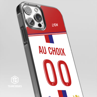 Coque foot LYON OL personnalisable - TEAMCOQUES
