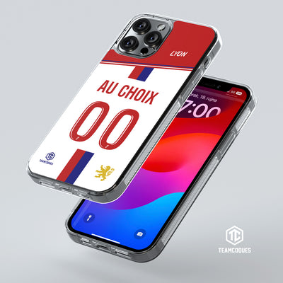 Coque foot LYON OL personnalisable - TEAMCOQUES