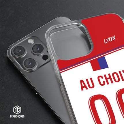Coque foot LYON OL personnalisable - TEAMCOQUES