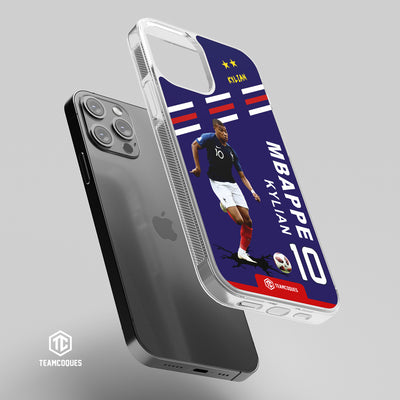 Coque joueur KYLIAN MBAPPE EQUIPE DE FRANCE 2018 - TEAMCOQUES