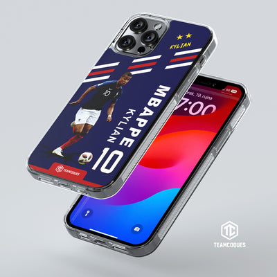 Coque joueur KYLIAN MBAPPE EQUIPE DE FRANCE 2018 - TEAMCOQUES