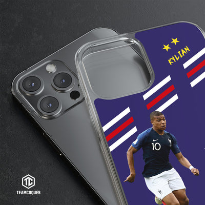 Coque joueur KYLIAN MBAPPE EQUIPE DE FRANCE 2018 - TEAMCOQUES