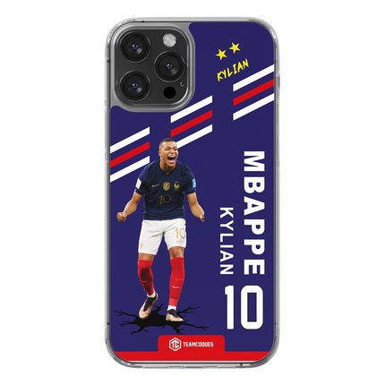 Coque joueur KYLIAN MBAPPE EQUIPE DE FRANCE 2022 RIRE - TEAMCOQUES