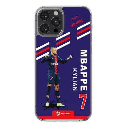 Coque joueur KYLIAN MBAPPE PARIS - TEAMCOQUES