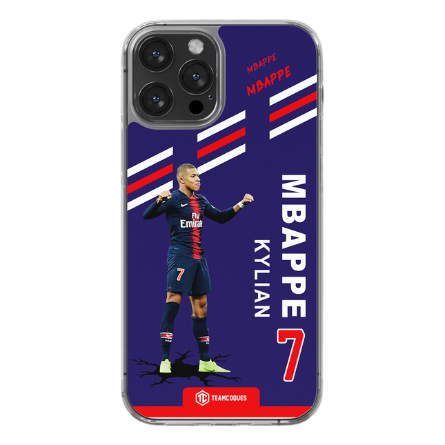 Coque joueur KYLIAN MBAPPE PARIS - TEAMCOQUES