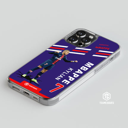 Coque joueur KYLIAN MBAPPE PARIS - TEAMCOQUES