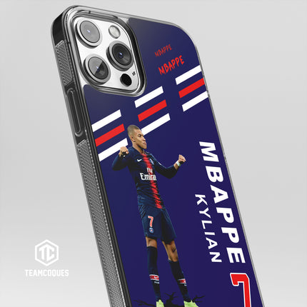 Coque joueur KYLIAN MBAPPE PARIS PSG - TEAMCOQUES