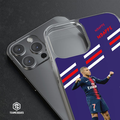 Coque joueur KYLIAN MBAPPE PARIS PSG - TEAMCOQUES