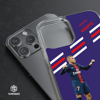Coque joueur KYLIAN MBAPPE PARIS - TEAMCOQUES