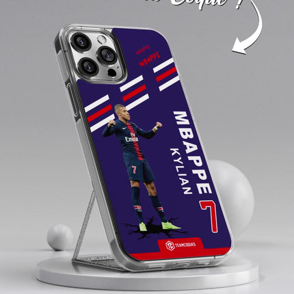 Vidéo Coque joueur KYLIAN MBAPPE PARIS - TEAMCOQUES