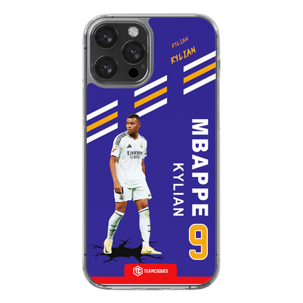 Coque joueur KYLIAN MBAPPE REAL MADRID - TEAMCOQUES
