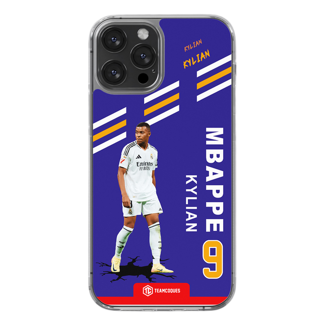 Coque joueur KYLIAN MBAPPE REAL MADRID - TEAMCOQUES