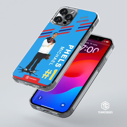Coque joueur MICHAEL PHELPS NATATION JO - TEAMCOQUES