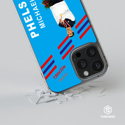 Coque joueur MICHAEL PHELPS NATATION JO - TEAMCOQUES