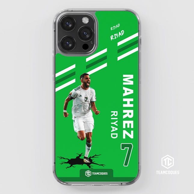 Coque joueur RIYAD MAHREZ ALGERIE - TEAMCOQUES