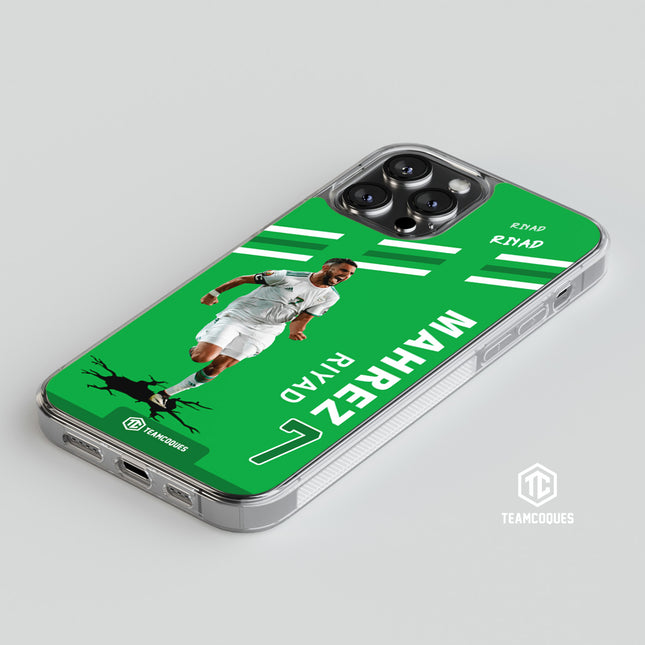 Coque joueur RIYAD MAHREZ ALGERIE - TEAMCOQUES