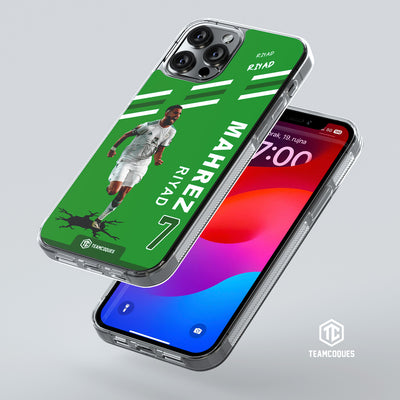 Coque joueur RIYAD MAHREZ ALGERIE - TEAMCOQUES