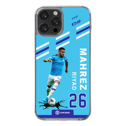 Coque joueur RIYAD MAHREZ MANCHESTER MAN CITY - TEAMCOQUES
