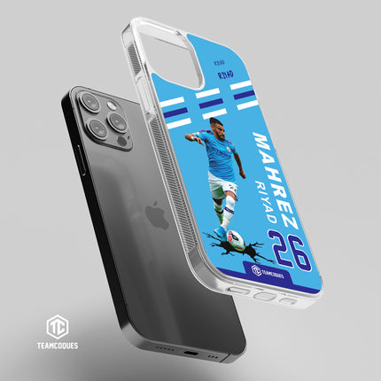 Coque joueur RIYAD MAHREZ MANCHESTER MAN CITY - TEAMCOQUES