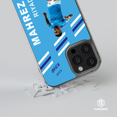 Coque joueur RIYAD MAHREZ MANCHESTER MAN CITY - TEAMCOQUES