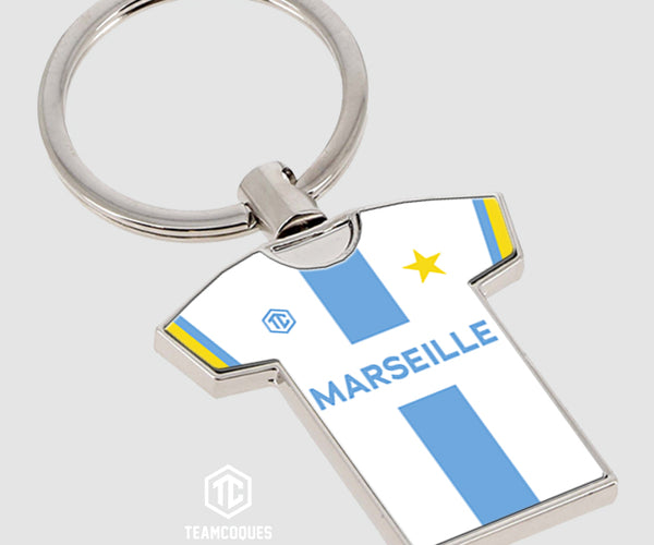 Porte Clé Maillot Lille 2023-2024 - Personnalisable Nom Et Numéro
