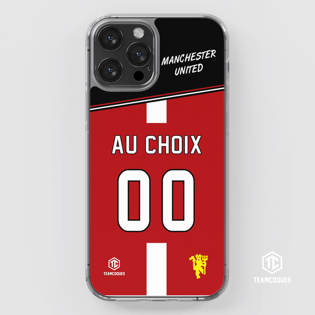 Coque foot MANCHESTER UNITED MAN UTD personnalisable - TEAMCOQUES