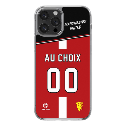 Coque foot MANCHESTER UNITED MAN UTD personnalisable - TEAMCOQUES