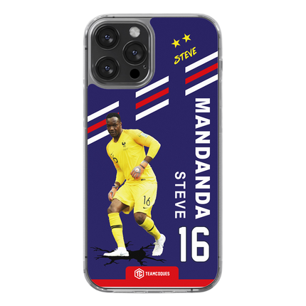 Coque joueur STEVE MANDANDA EQUIPE DE FRANCE EDF - TEAMCOQUES