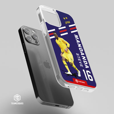 Coque joueur STEVE MANDANDA EQUIPE DE FRANCE EDF - TEAMCOQUES