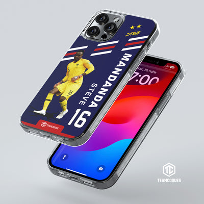 Coque joueur STEVE MANDANDA EQUIPE DE FRANCE EDF - TEAMCOQUES