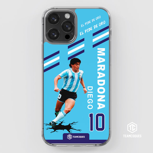 Coque joueur DIEGO MARADONA ARGENTINE - TEAMCOQUES