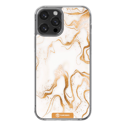 Coque design MARBRE 03 GOLD - TEAMCOQUES