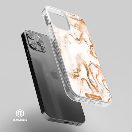 Coque design MARBRE 03 GOLD - TEAMCOQUES