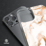 Coque design MARBRE 03 GOLD - TEAMCOQUES