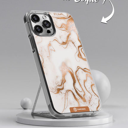 Vidéo Coque design MARBRE 03 GOLD - TEAMCOQUES