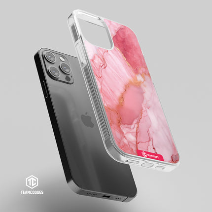 Coque design MARBRE 05 ROSE 1 - TEAMCOQUES